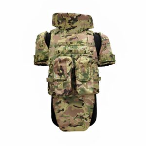 Бронежилет Гранат БС-К класс Бр4 с воротником, наплечниками, напашником и пятиточечником