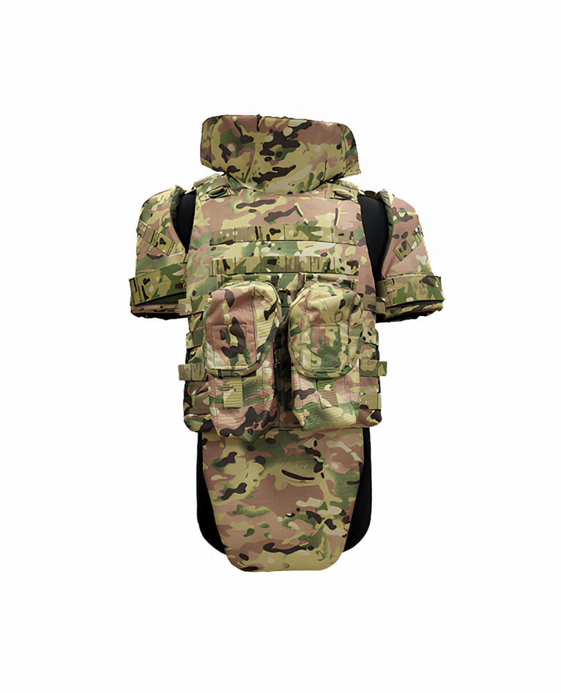 Бронежилет Гранат БС-К класс Бр4 с воротником, наплечниками, напашником и пятиточечником