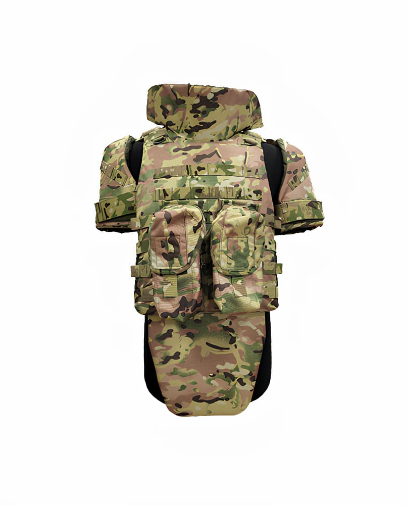 Бронежилет Гранат БС-К класс Бр5 с воротником, наплечниками, напашником и пятиточечником