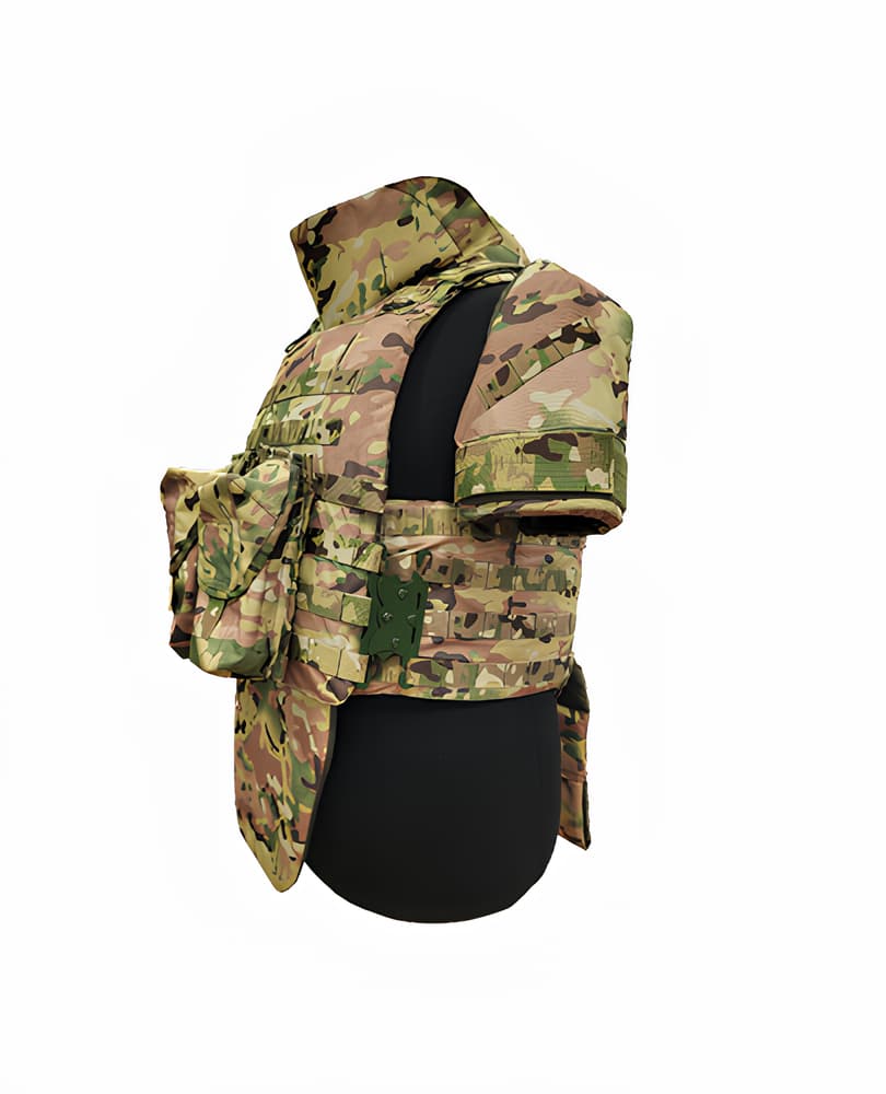 Бронежилет ГранатБС-К класс Бр5 с защитным воротником, наплечниками, напашником